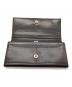 中古・古着 CELINE (セリーヌ) 長財布 ブラウン：6000円