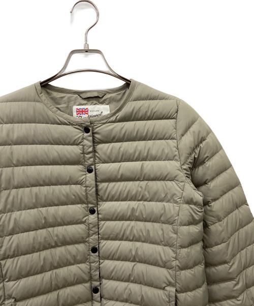 Traditional Weatherwear（トラディショナルウェザーウェア）Traditional Weatherwear (トラディショナルウェザーウェア) ダウンジャケット グレー サイズ:36の古着・服飾アイテム