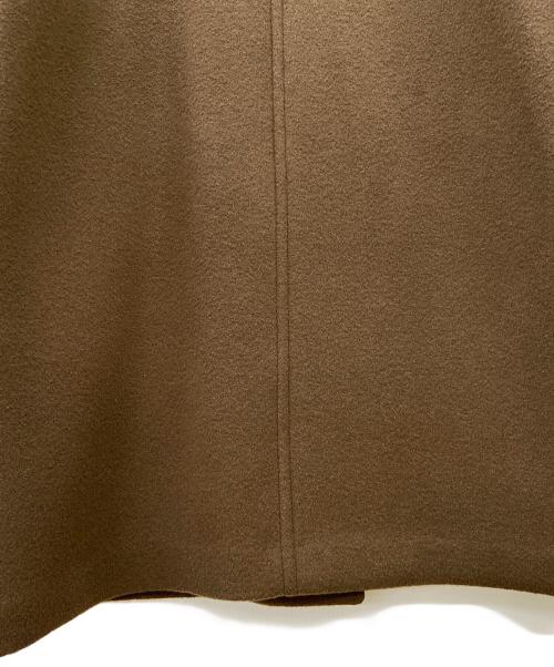 FRAMeWORK（フレームワーク）FRAMeWORK (フレームワーク) ラムウールMIXコート ブラウン サイズ:38の古着・服飾アイテム