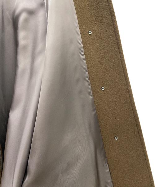 FRAMeWORK（フレームワーク）FRAMeWORK (フレームワーク) ラムウールMIXコート ブラウン サイズ:38の古着・服飾アイテム