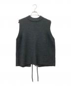 kurashi&trips publishingクラシアンドトリップス パブリッシング）の古着「バックリボンニットベスト」｜グレー