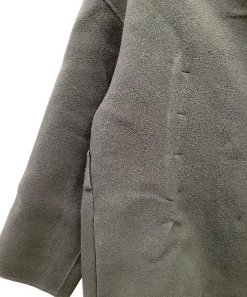 SOEJU（ソージュ）SOEJU (ソージュ) ウールリバーローブコート グレー サイズ:FREEの古着・服飾アイテム