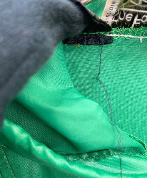 J.C.PENNY（ジェーシーペニー）J.C.PENNY (ジェーシーペニー) ナイロンアノラックパーカー グリーン サイズ:Sの古着・服飾アイテム