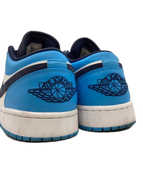 NIKE（ナイキ）NIKE (ナイキ) NIKE　AIR JORDAN　ローカットスニーカー スカイブルー×ホワイト サイズ:28㎝の古着・服飾アイテム