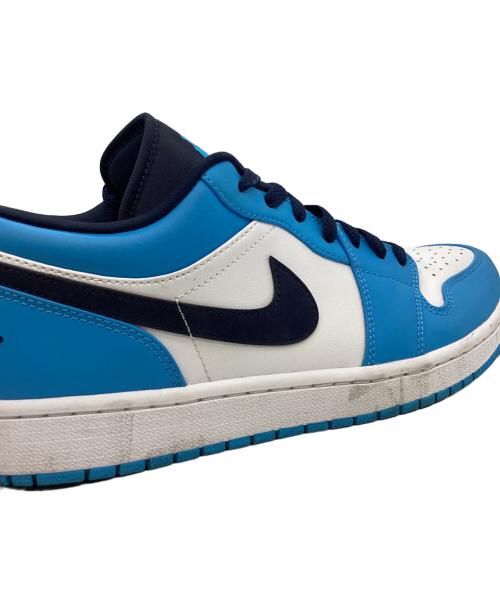 NIKE（ナイキ）NIKE (ナイキ) NIKE　AIR JORDAN　ローカットスニーカー スカイブルー×ホワイト サイズ:28㎝の古着・服飾アイテム