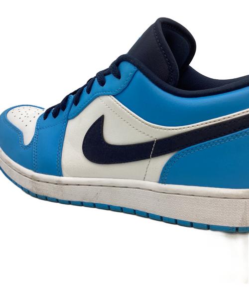 NIKE（ナイキ）NIKE (ナイキ) NIKE　AIR JORDAN　ローカットスニーカー スカイブルー×ホワイト サイズ:28㎝の古着・服飾アイテム