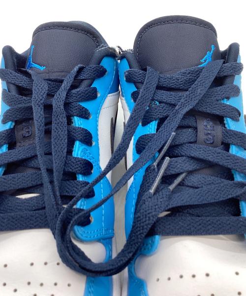 NIKE（ナイキ）NIKE (ナイキ) NIKE　AIR JORDAN　ローカットスニーカー スカイブルー×ホワイト サイズ:28㎝の古着・服飾アイテム