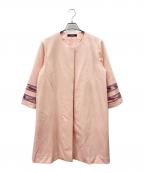 LEONARDレオナール）の古着「スプリングコート」｜ピンク