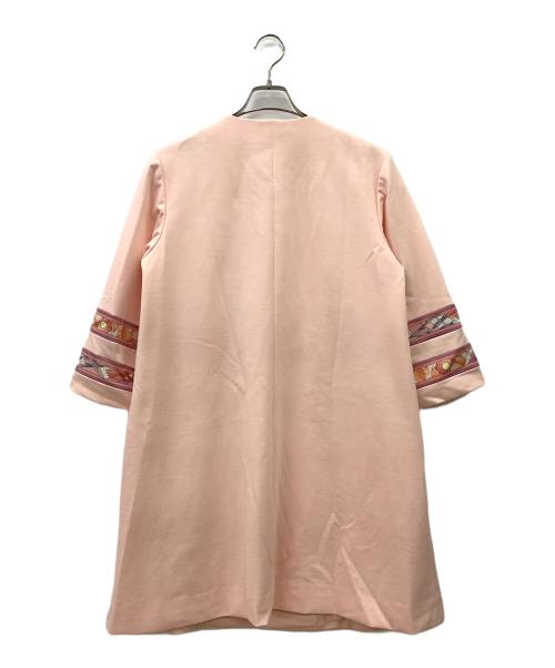 LEONARD（レオナール）LEONARD (レオナール) スプリングコート ピンク サイズ:40の古着・服飾アイテム