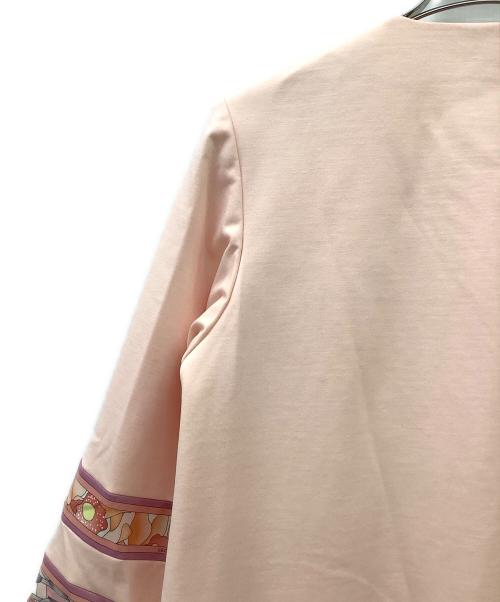 LEONARD（レオナール）LEONARD (レオナール) スプリングコート ピンク サイズ:40の古着・服飾アイテム