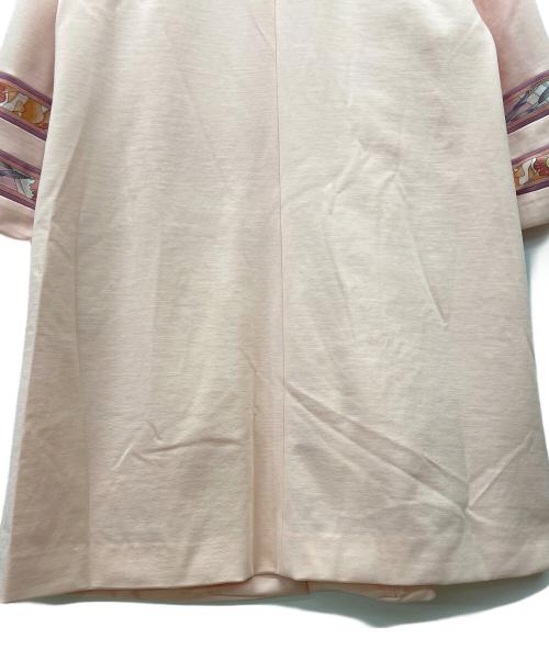 LEONARD（レオナール）LEONARD (レオナール) スプリングコート ピンク サイズ:38の古着・服飾アイテム