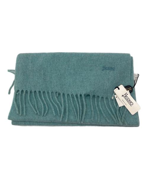 HERNO（ヘルノ）HERNO (ヘルノ) カシミヤマフラー ライトグリーン 未使用品の古着・服飾アイテム