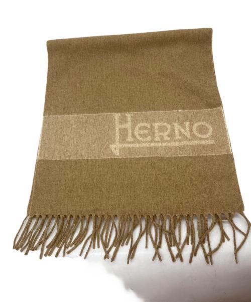 HERNO（ヘルノ）HERNO (ヘルノ) マフラー ブラウン 未使用品の古着・服飾アイテム
