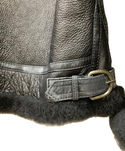 ノーブランド（ノーブランド）ノーブランド (ノーブランド) B-3ジャケット ブラック サイズ:Mの古着・服飾アイテム