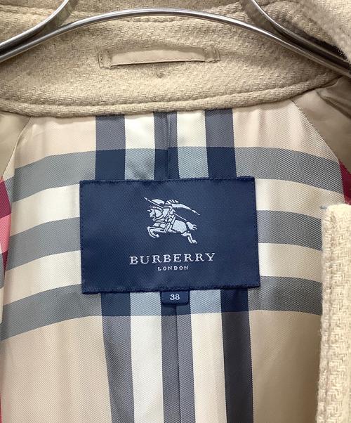 BURBERRY LONDON（バーバリーロンドン）BURBERRY LONDON (バーバリーロンドン) ダッフルコート ベージュ サイズ:38の古着・服飾アイテム
