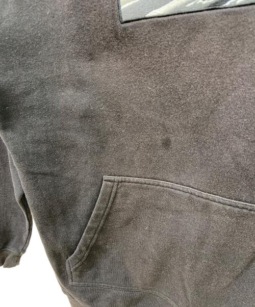 RECON（リーコン）RECON (リーコン) 長袖カットソー ブラウン×グレー サイズ:Lの古着・服飾アイテム