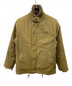 HOUSTONヒューストン）の古着「N-1ダウンジャケット」｜オリーブ