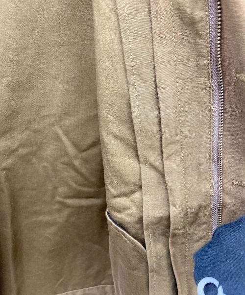 HOUSTON（ヒューストン）HOUSTON (ヒューストン) N-1ダウンジャケット オリーブ サイズ:Lの古着・服飾アイテム
