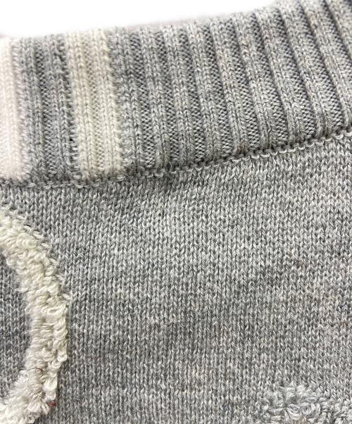 G/FORE（ジーフォア）G/FORE (ジーフォア) 薄手ニット グレー サイズ:Mの古着・服飾アイテム