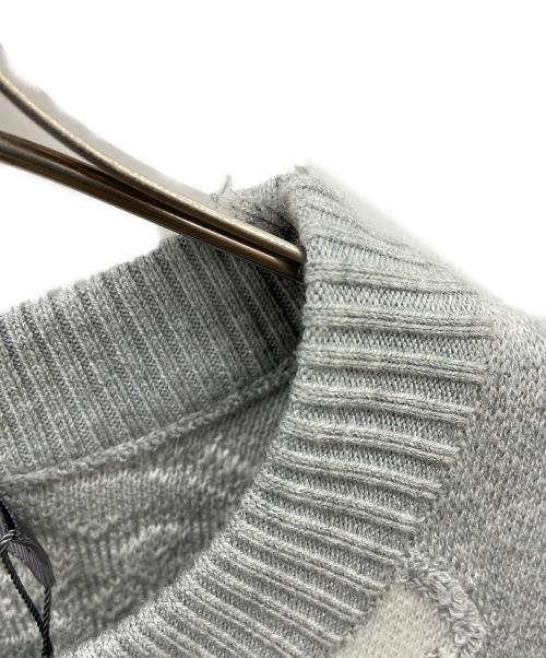 G/FORE（ジーフォア）G/FORE (ジーフォア) 薄手ニット グレー サイズ:Mの古着・服飾アイテム