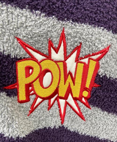 Hysteric Glamour（ヒステリックグラマー）Hysteric Glamour (ヒステリックグラマー) ジップパーカー パープル×グレー サイズ:Sの古着・服飾アイテム