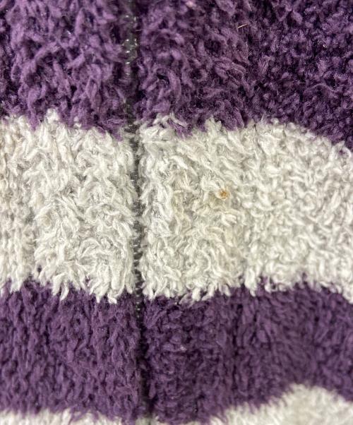 Hysteric Glamour（ヒステリックグラマー）Hysteric Glamour (ヒステリックグラマー) ジップパーカー パープル×グレー サイズ:Sの古着・服飾アイテム