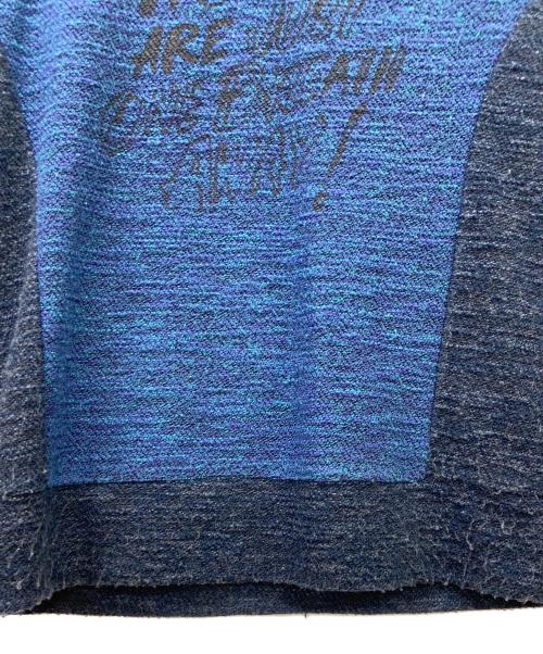 Andy Warhol by HYSTERIC GLAMOUR（アンディーウォーホルバイヒステリックグラマー）Andy Warhol by HYSTERIC GLAMOUR (アンディーウォーホルバイヒステリックグラマー) 薄手ニット ブルー サイズ:Freeの古着・服飾アイテム