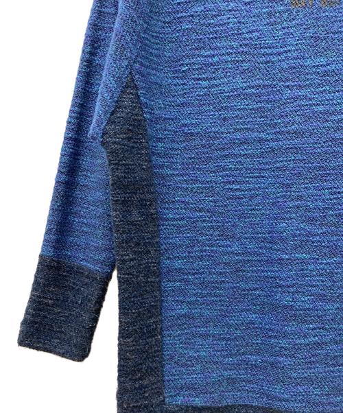 Andy Warhol by HYSTERIC GLAMOUR（アンディーウォーホルバイヒステリックグラマー）Andy Warhol by HYSTERIC GLAMOUR (アンディーウォーホルバイヒステリックグラマー) 薄手ニット ブルー サイズ:Freeの古着・服飾アイテム