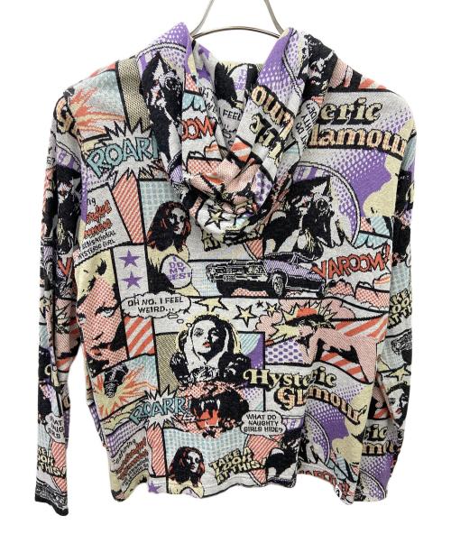 Hysteric Glamour（ヒステリックグラマー）Hysteric Glamour (ヒステリックグラマー) ニットパーカー マルチカラー サイズ:Mの古着・服飾アイテム
