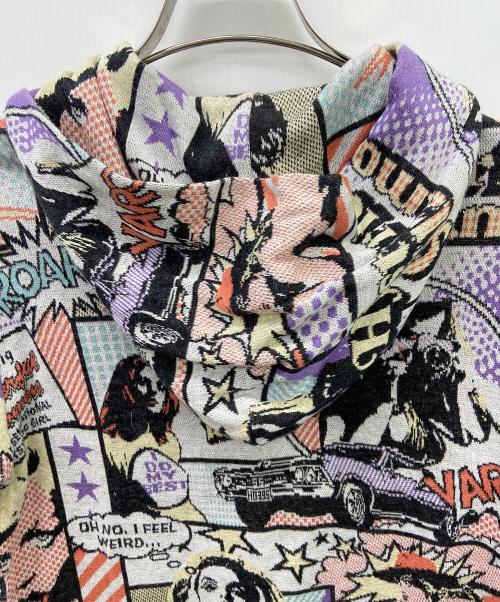 Hysteric Glamour（ヒステリックグラマー）Hysteric Glamour (ヒステリックグラマー) ニットパーカー マルチカラー サイズ:Mの古着・服飾アイテム