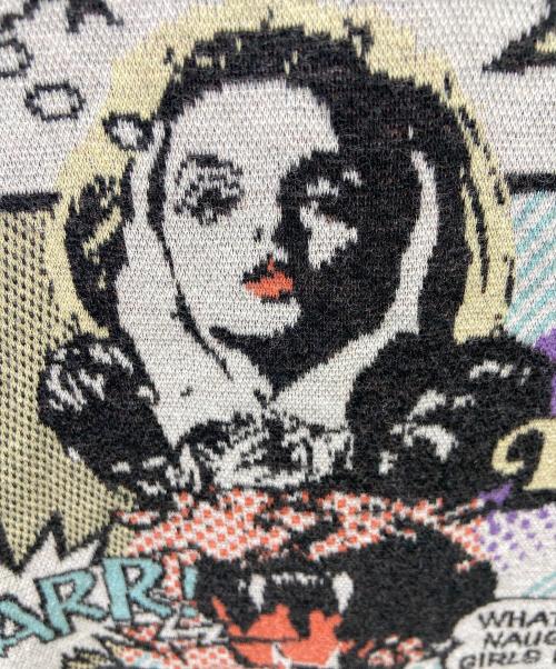 Hysteric Glamour（ヒステリックグラマー）Hysteric Glamour (ヒステリックグラマー) ニットパーカー マルチカラー サイズ:Mの古着・服飾アイテム