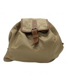 PRADA（プラダ）の古着「リュック」｜ベージュ