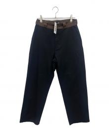 X-LARGE（エクストララージ）の古着「2TONE WORK PANTS」｜ブラック×ブラウン