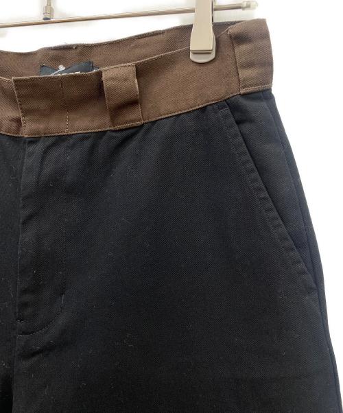 X-LARGE（エクストララージ）X-LARGE (エクストララージ) 2TONE WORK PANTS ブラック×ブラウン サイズ:76㎝ 未使用品の古着・服飾アイテム