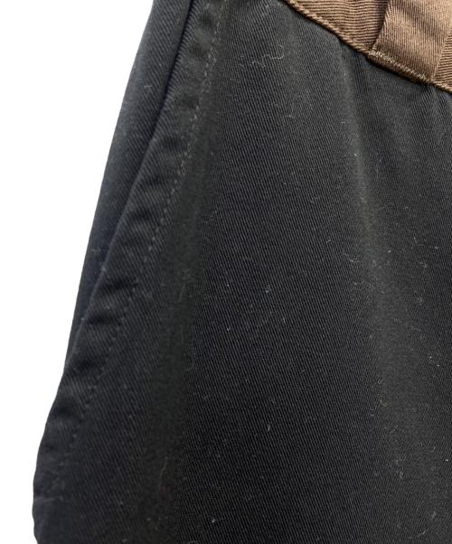 X-LARGE（エクストララージ）X-LARGE (エクストララージ) 2TONE WORK PANTS ブラック×ブラウン サイズ:76㎝ 未使用品の古着・服飾アイテム