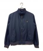 POLO RALPH LAURENポロ・ラルフローレン）の古着「ハリントンジャケット」｜ネイビー