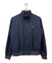POLO RALPH LAUREN（ポロ・ラルフローレン）の古着「ハリントンジャケット」｜ネイビー