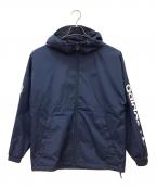 adidas Originalsアディダスオリジナル）の古着「ブロックシェルウィンドブレーカージャケット」｜ネイビー