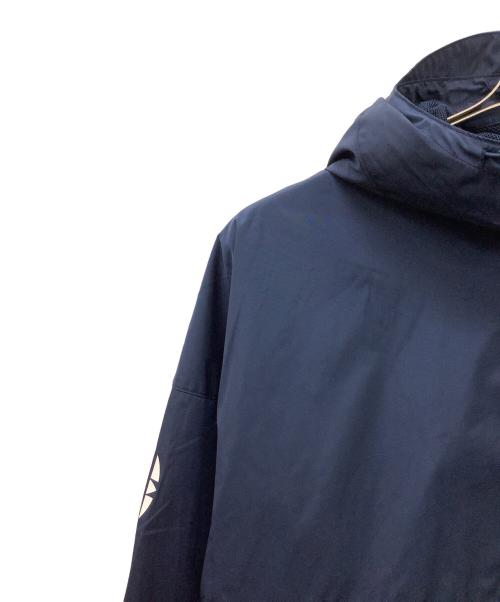adidas Originals（アディダスオリジナル）adidas originals (アディダスオリジナル) ブロックシェルウィンドブレーカージャケット ネイビー サイズ:S 未使用品の古着・服飾アイテム