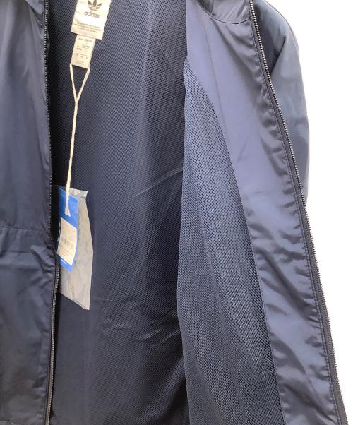 adidas Originals（アディダスオリジナル）adidas originals (アディダスオリジナル) ブロックシェルウィンドブレーカージャケット ネイビー サイズ:S 未使用品の古着・服飾アイテム