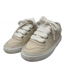 BURBERRY（バーバリー）の古着「Kids Noah Trainers」｜ベージュ×ホワイト