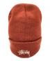 stussy（ステューシー）の古着「stussy　USA製 90s　ニット帽」｜ブラウン