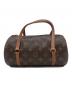 LOUIS VUITTON（ルイ ヴィトン）の古着「LOUIS VUITTON　モノグラム　パピヨンPM  ハンドバッグ」｜ブラウン