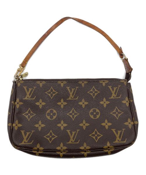 LOUIS VUITTON（ルイ ヴィトン）LOUIS VUITTON (ルイ ヴィトン) ハンドバッグ ブラウンの古着・服飾アイテム