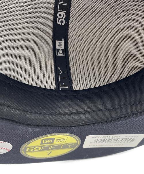 New Era（ニューエラ）New Era (ニューエラ) New Era　MLB アトランタ　キャップ ネイビー×レッドの古着・服飾アイテム