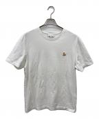 maison kitsuneメゾンキツネ）の古着「CHILLAX FOX PATCH REGULAR TEE」｜ホワイト