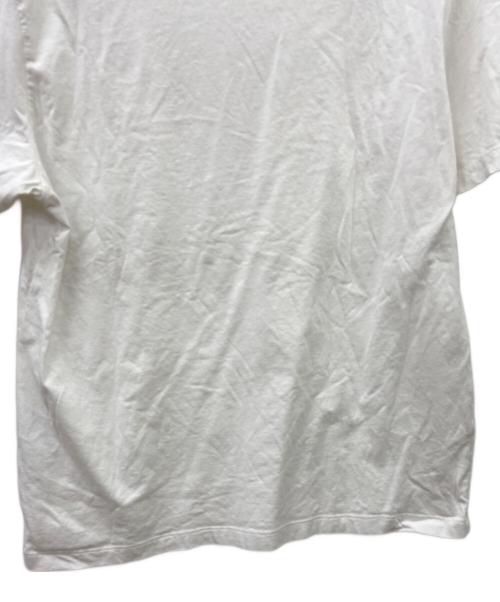 maison kitsune（メゾンキツネ）MAISON KITSUNE (メゾンキツネ) CHILLAX FOX PATCH REGULAR TEE ホワイト サイズ:Lの古着・服飾アイテム