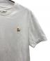 MAISON KITSUNE (メゾンキツネ) CHILLAX FOX PATCH REGULAR TEE ホワイト サイズ:L：6000円