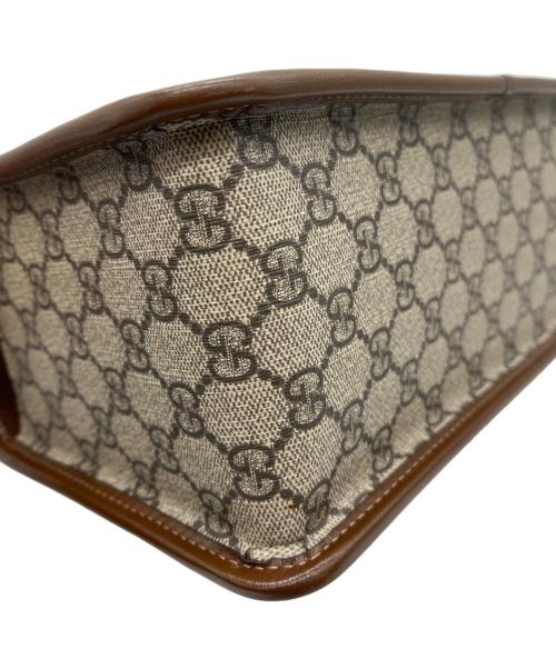 GUCCI（グッチ）GUCCI (グッチ) ホースビット1955スモールトップハンドルバッグ ベージュ×ブラウンの古着・服飾アイテム