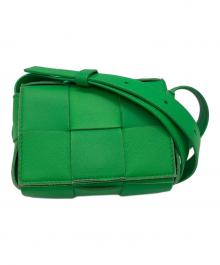 BOTTEGA VENETA（ボッテガベネタ）の古着「ショルダーポーチ」｜グリーン